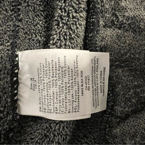 Bench Cozy Charcoal Fleece Jacket - Picture 7 of 7